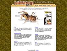 Tablet Screenshot of potatobugs.com